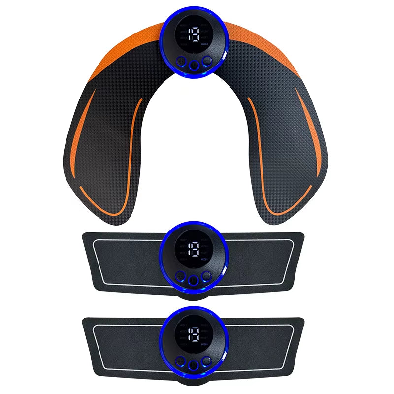 Electrical Muscel Stimulator Massager Abdomen Buttocks Arm Leg Neck Hips Trainer Muscle Toner Fitness Training Workout Equipment