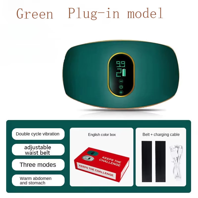 Vibration Abdomen Slimming Machine Weight Loss Lazy Big Belly Thin Waist Stovepipe Fat Burning Abdominal Massage Fitness Equip 8