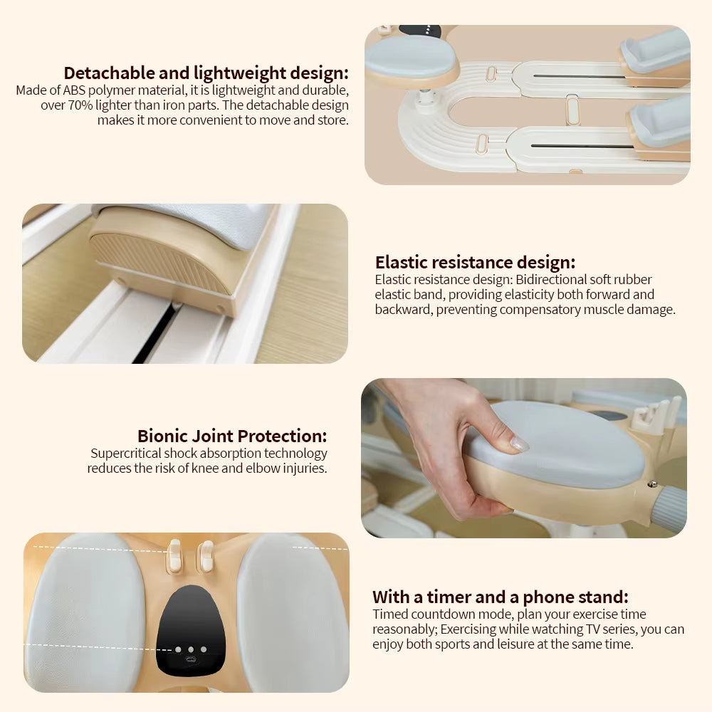 Abdominal Training Mountain Climber Shoulder and Back Crawling Joint Protection Waist Training Home Machine