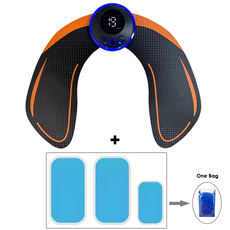 Electrical Muscel Stimulator Massager Abdomen Buttocks Arm Leg Neck Hips Trainer Muscle Toner Fitness Training Workout Equipment