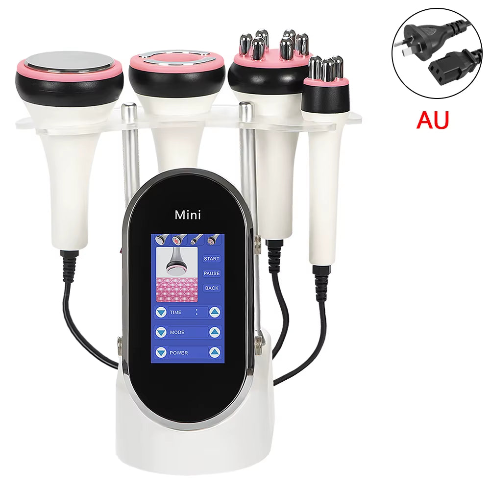 40K 4 in 1 Body Slimming Cavitation Ultrasonic Weight Loss Skin Rejuvenation Beauty Machine Multipolar Skin Tighten Anti-Wrink