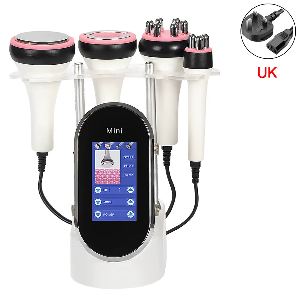 40K 4 in 1 Body Slimming Cavitation Ultrasonic Weight Loss Skin Rejuvenation Beauty Machine Multipolar Skin Tighten Anti-Wrink