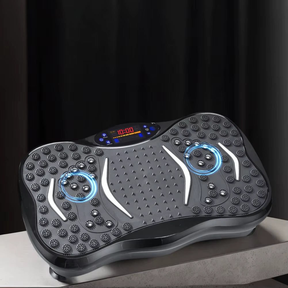 Vibration Plate Exercise Machine Bluetooth-Compatible Rhythm Full Body Shaker Adjustable Speed Weight Loss Fat Shaking Machines