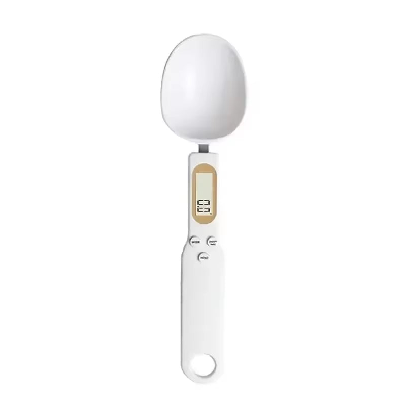 Mini Spoon Scale Digital Kitchen Scale Electronic LCD Food Scale 0.1-500G Weight Measuring Kitchen Tool for Milk Coffee