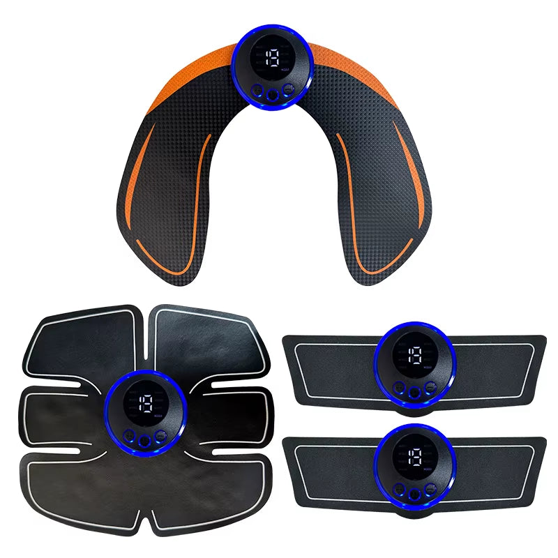 Electrical Muscel Stimulator Massager Abdomen Buttocks Arm Leg Neck Hips Trainer Muscle Toner Fitness Training Workout Equipment