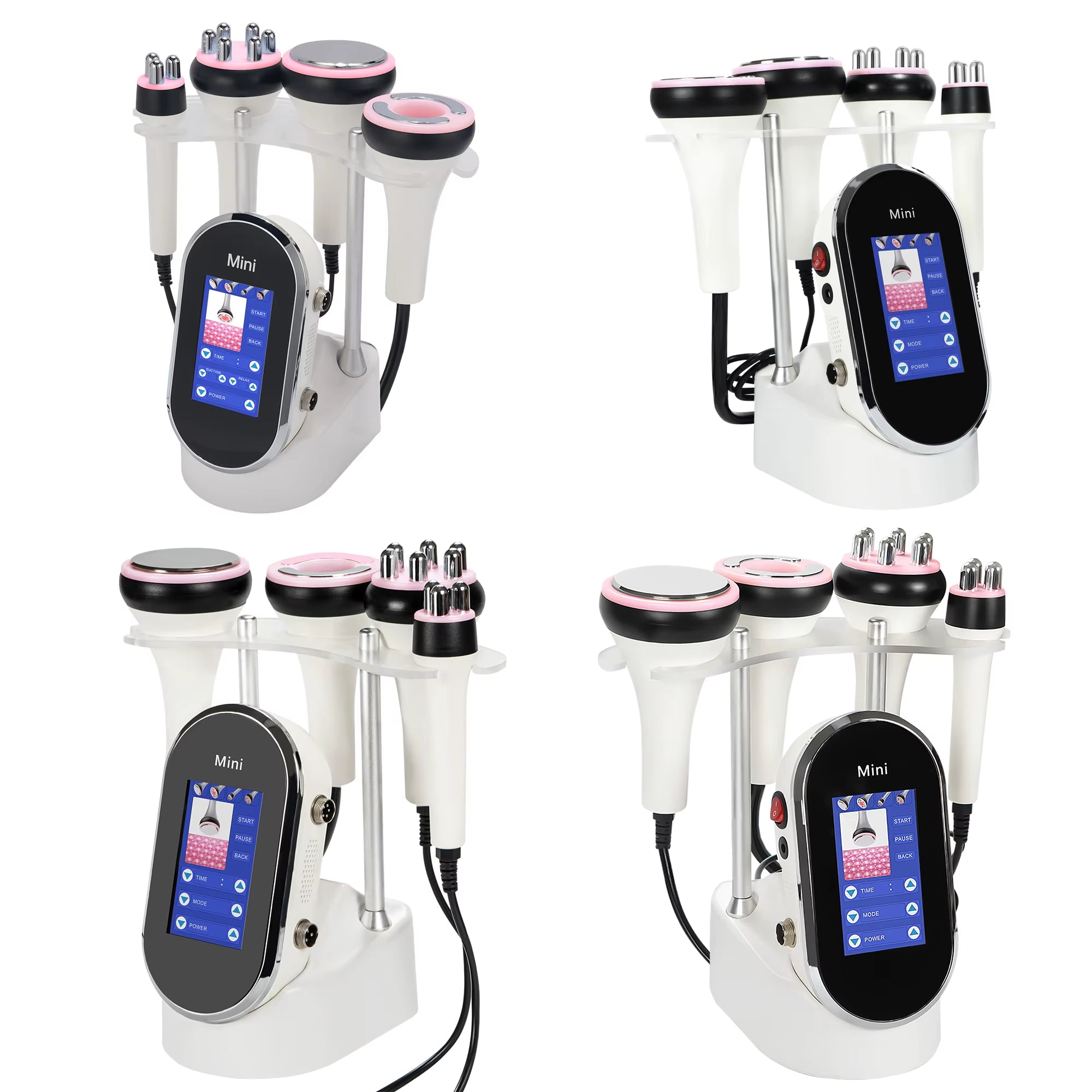40K 4 in 1 Body Slimming Cavitation Ultrasonic Weight Loss Skin Rejuvenation Beauty Machine Multipolar Skin Tighten Anti-Wrink