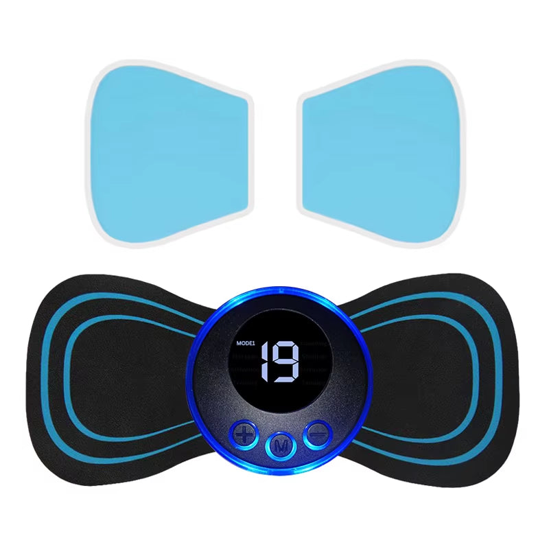 Electrical Muscel Stimulator Massager Abdomen Buttocks Arm Leg Neck Hips Trainer Muscle Toner Fitness Training Workout Equipment